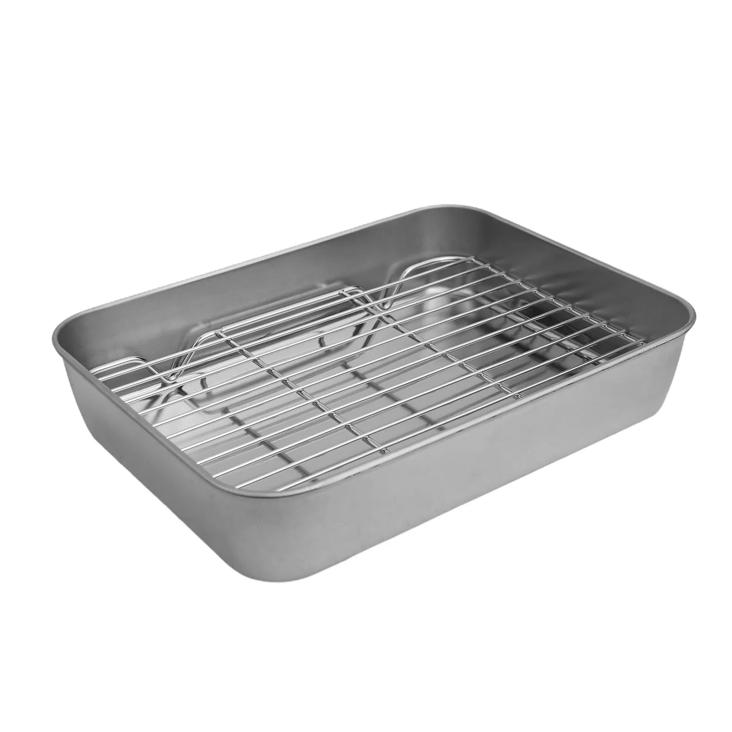 Pan Baking Tray Baking Tray Tray - Kitchen Storage 23x17x5cm 31x24x5cm Cooling Rack Cover Set Superior Mirror Finish