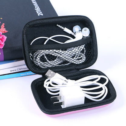 Travel Cable Bag Portable Digital USB Gadget Organizer Charger Wires Cosmetic Zipper Storage Pouch kit Case Accessories Supplies